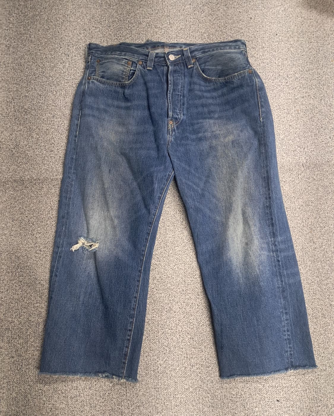 리바이스501xx콘밀크롭 상품이미지1