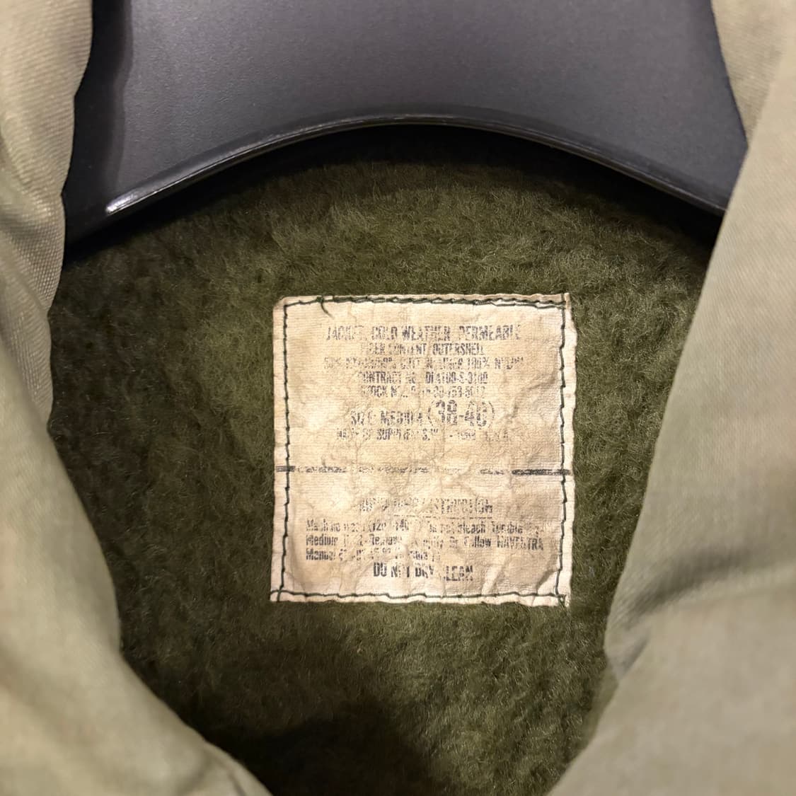 Us navy 해군 n-1 덱자켓 M 상품이미지2