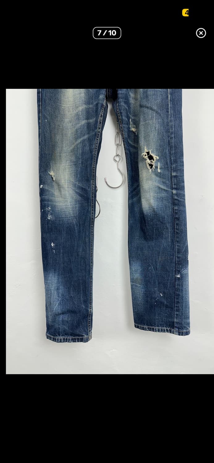 디젤 데미지드 데님팬츠 상품이미지7