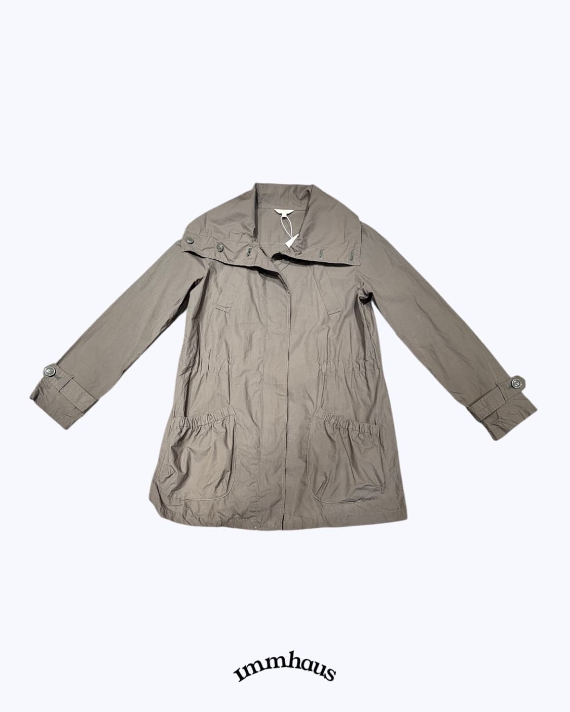 High neck khaki jacket 상품이미지1