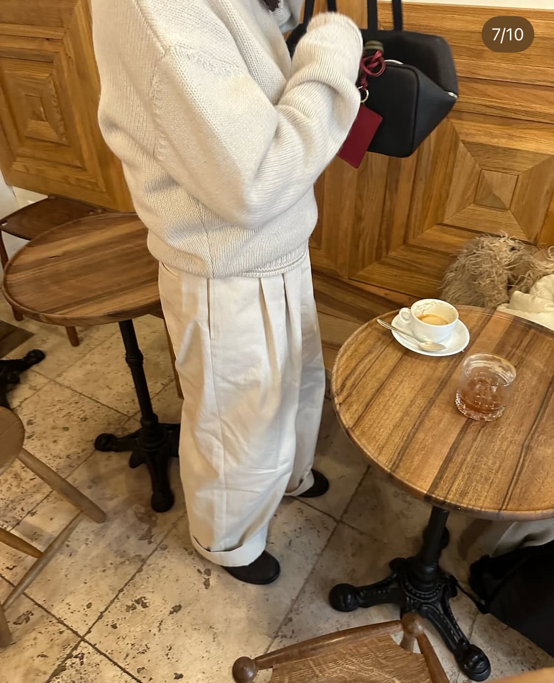 에토스 라운드넥 니트 라이트그레이 상품이미지5