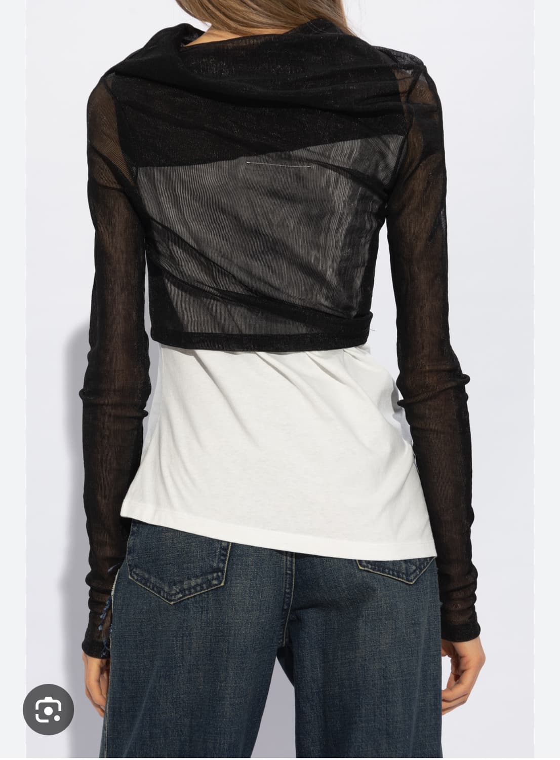 MM6 Margiela 마르지엘라 투 레이어 탑 새상품 xs  상품이미지2