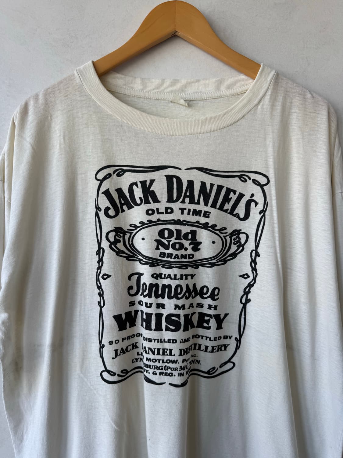 80s Jack Daniels 티셔츠 상품이미지2