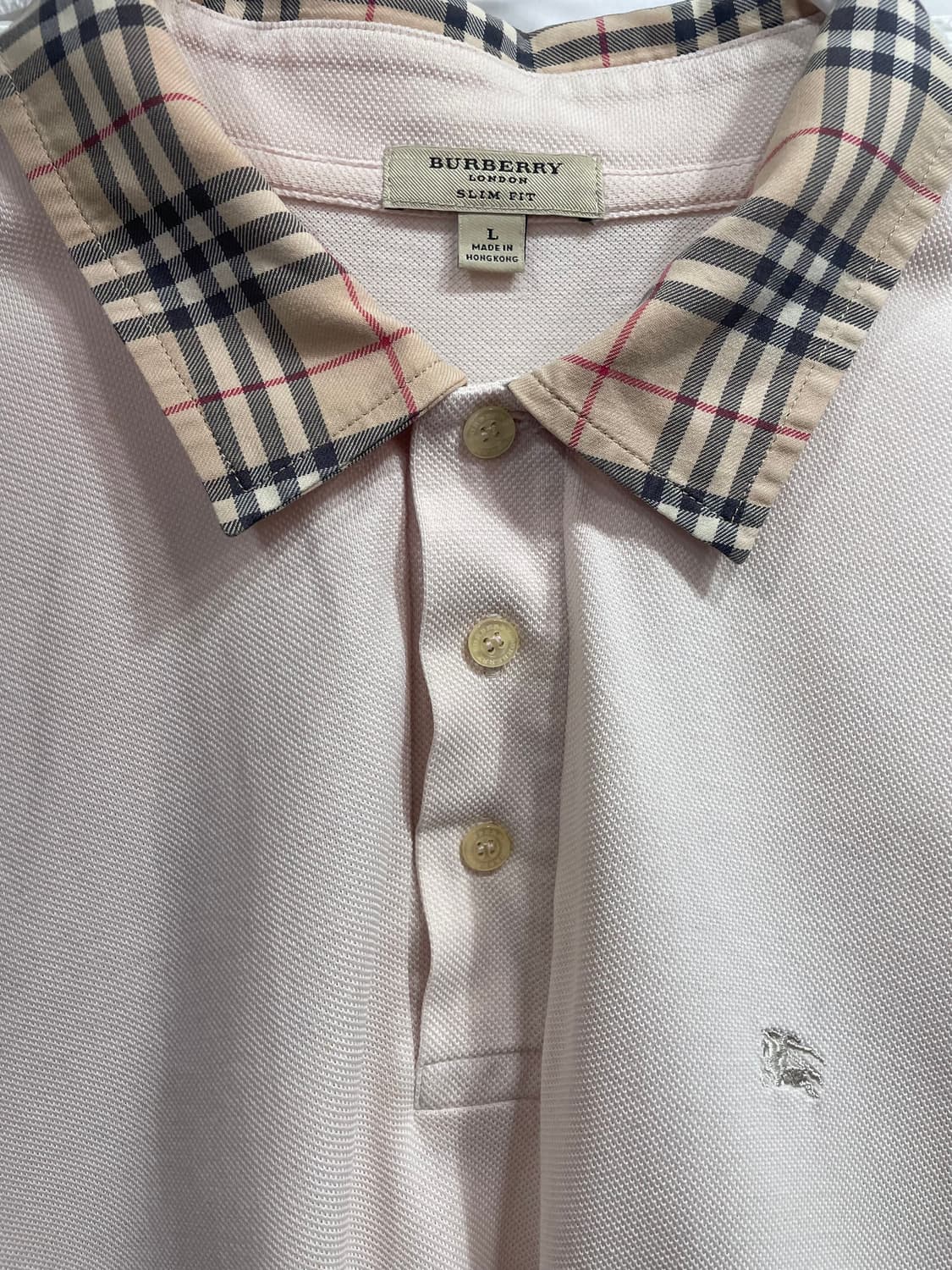 버버리 노바체크 카라티 L 반팔티셔츠:) 반팔면티 상품이미지2