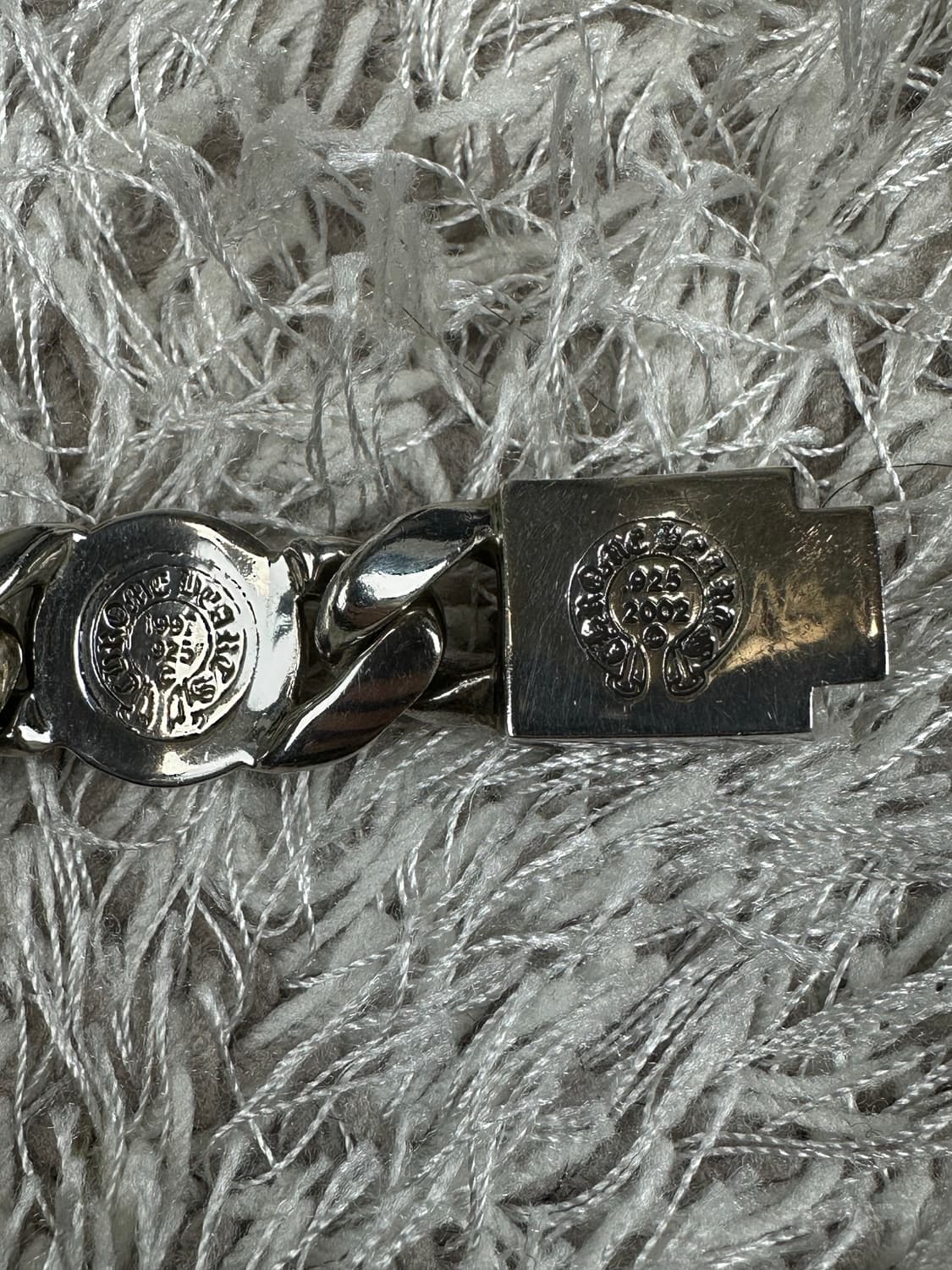 [7 inch] 백화점판 정품 크롬하츠 멀티 링크 팔찌 상품이미지8