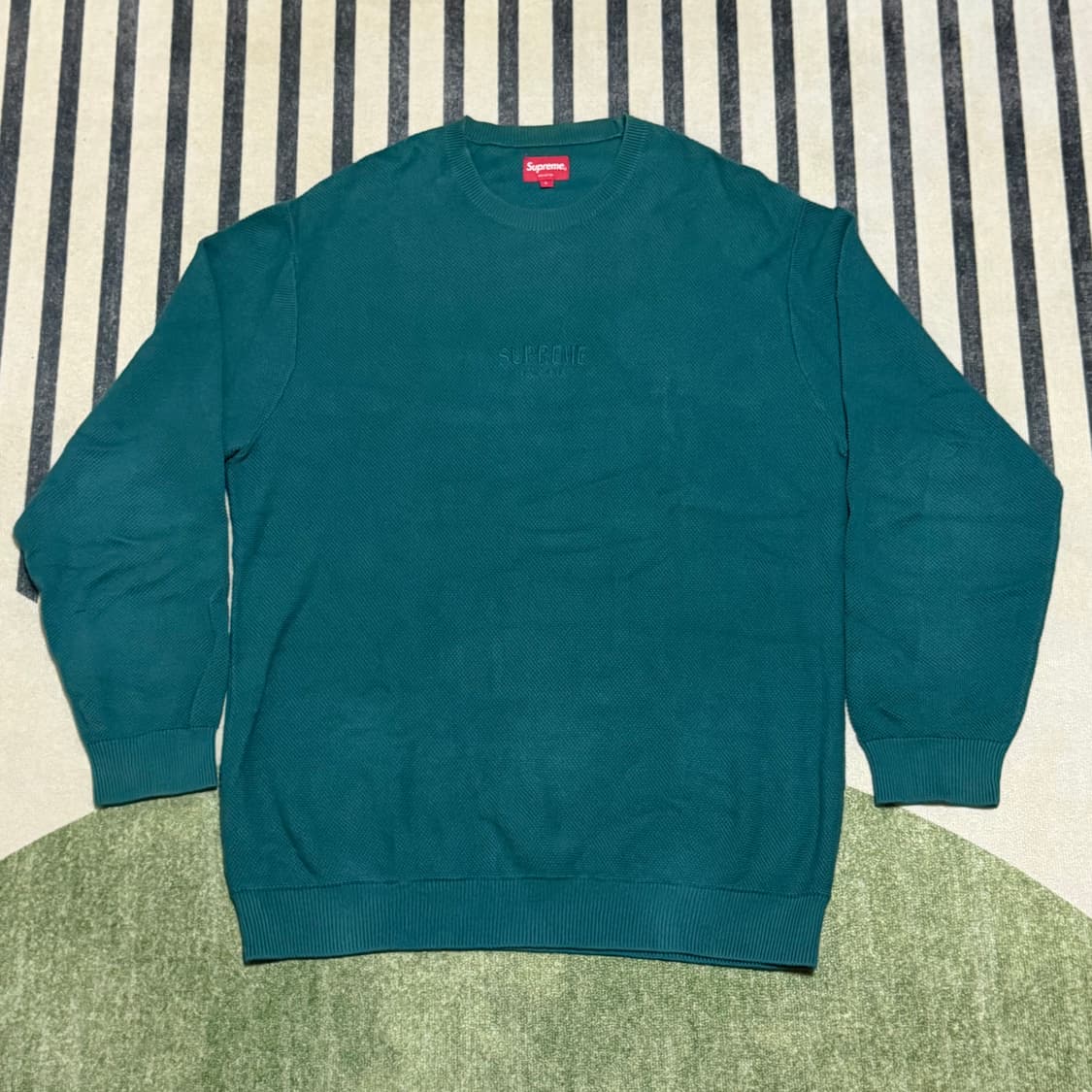 슈프림 피케 크루넥 Supreme Pique Crewneck 18FW 상품이미지1