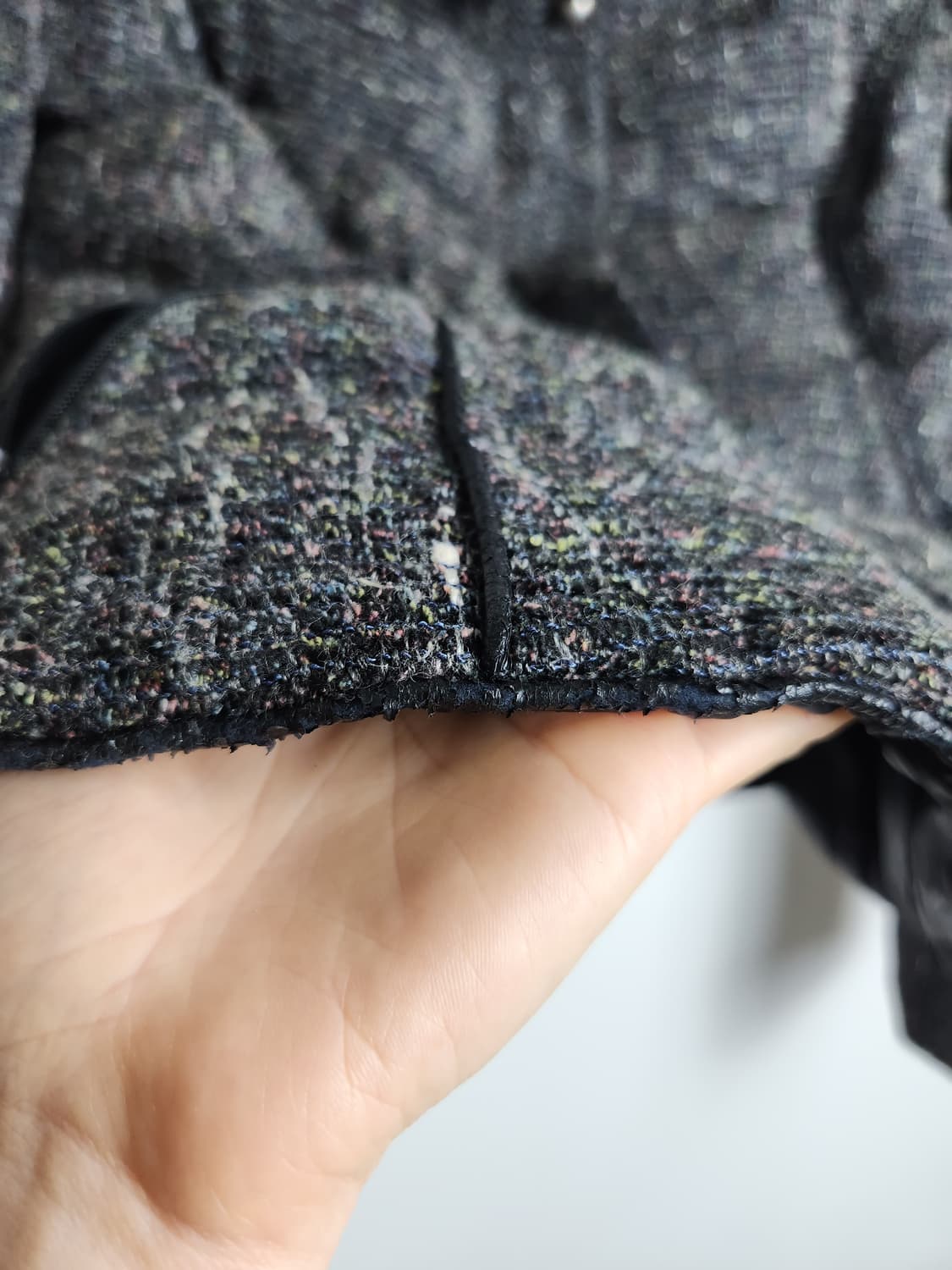 다운 니트 패딩 자켓 상품이미지9