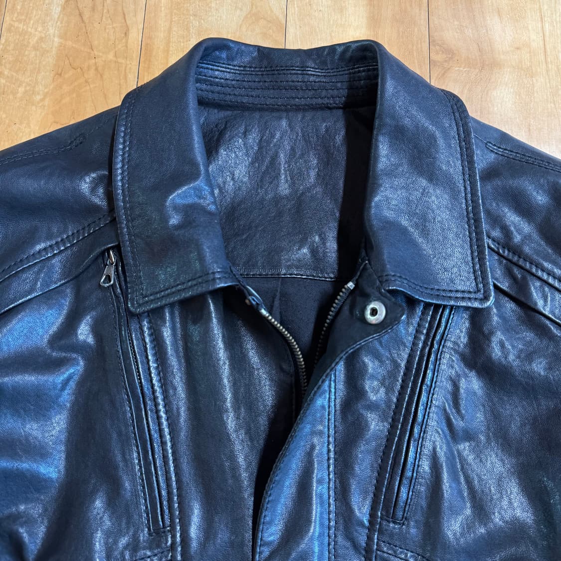 인터메조 램스킨 라이더자켓 L 상품이미지2