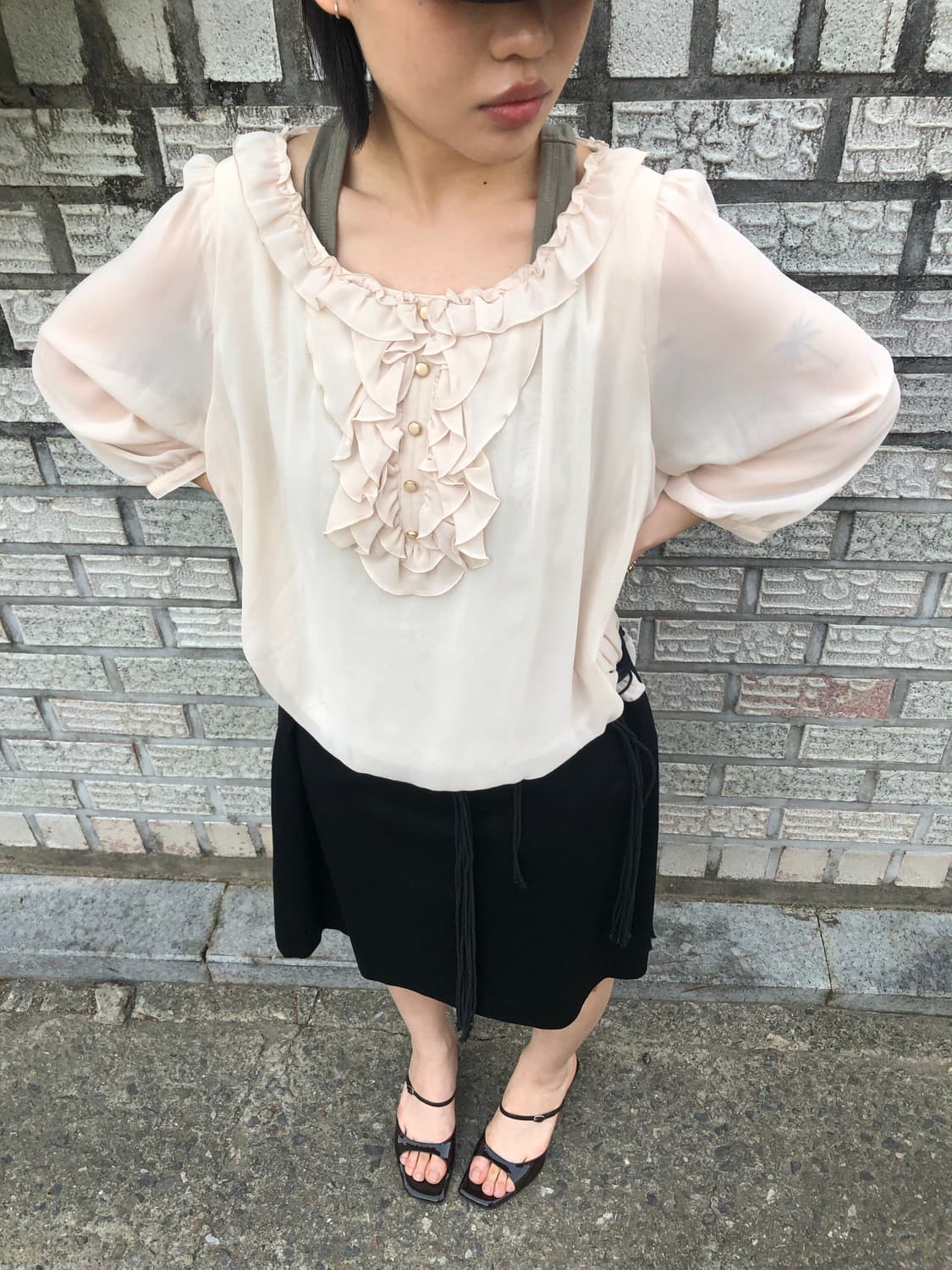 rose tiara frill dress 상품이미지6