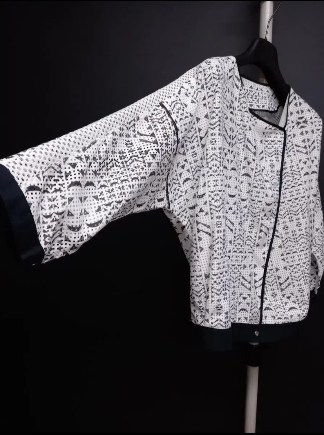 듀엘 춘하 펀칭 가디건 자켓 55 상품이미지6