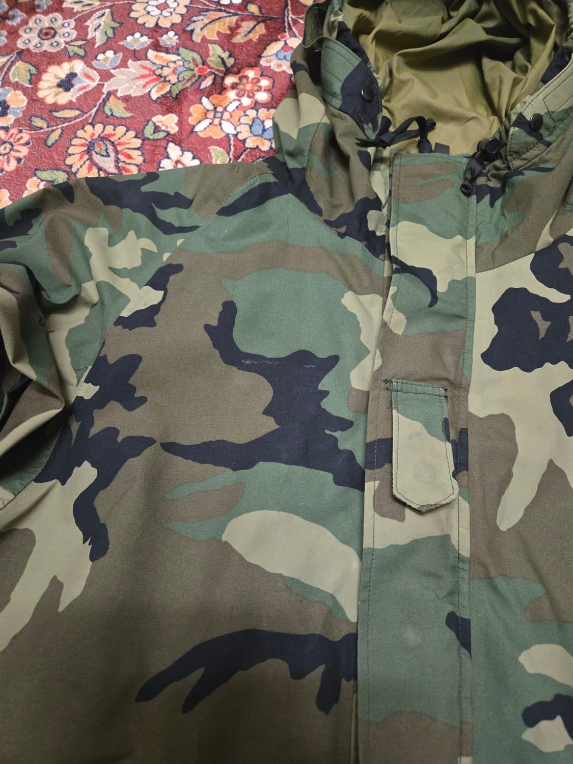 미군 오리지널 ECWCS Gen1 고어텍스 파카 XL/R 상품이미지2