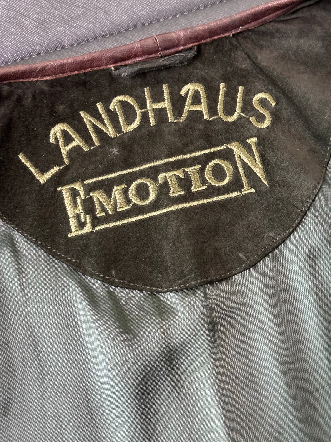 빈티지 Landhaus Emotion 스웨이드 자켓 상품이미지5