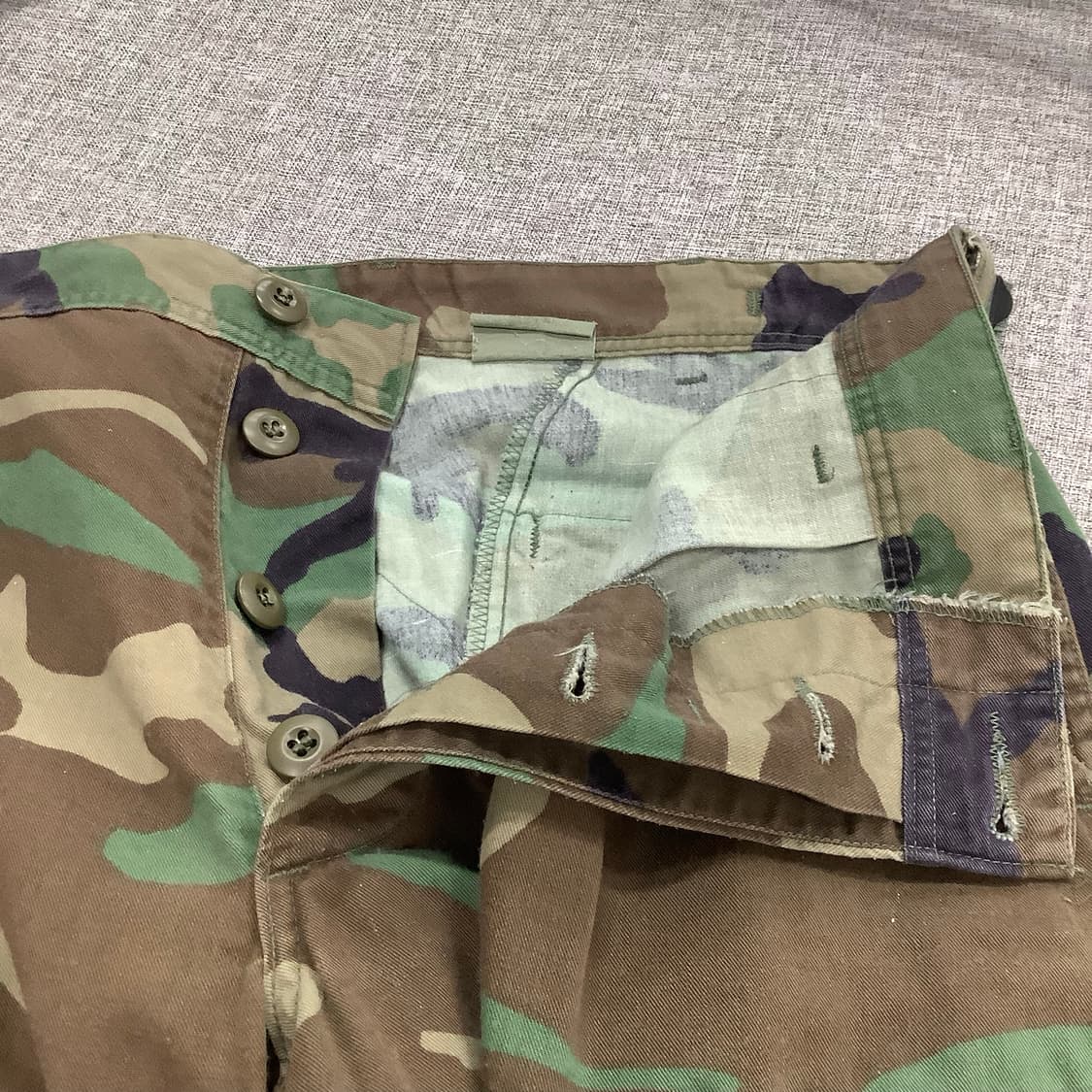 오리지널 미군 우드랜드 BDU 밀리터리 군복 바지 V2 상품이미지6