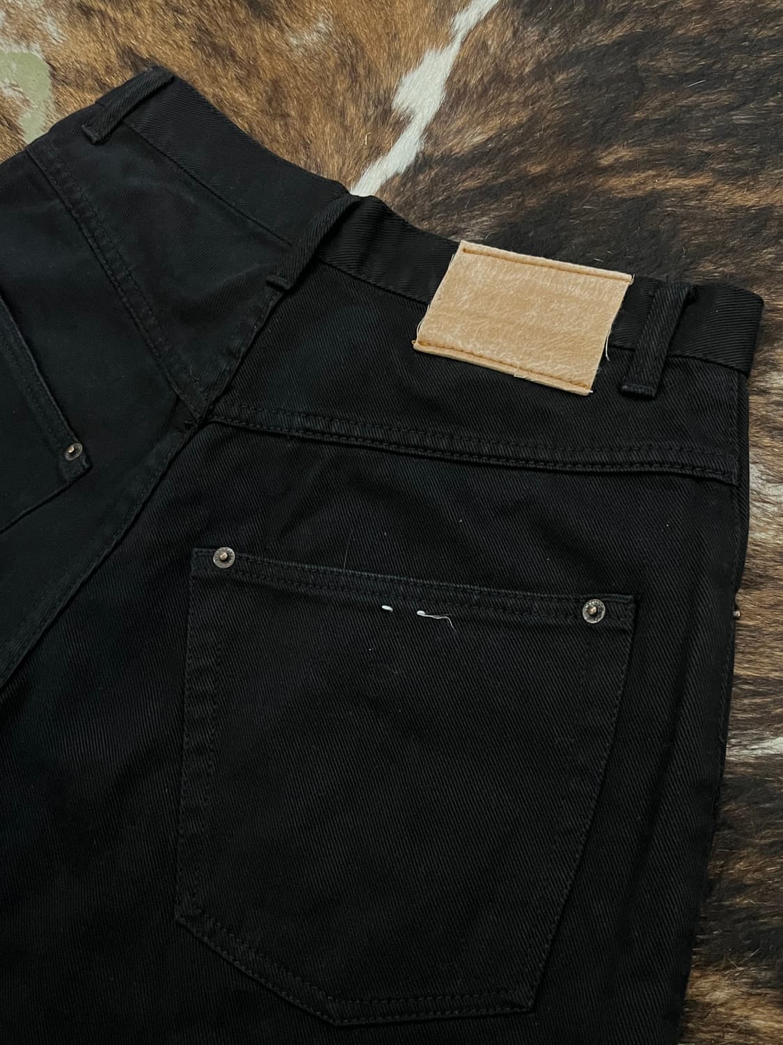 90s STUSSY USA DENIM JORTS (30) 상품이미지5