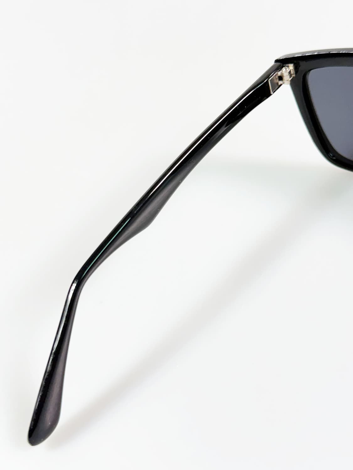 90s TECH 스퀘어 블랙 랩스타일 빈티지 선글라스 상품이미지7