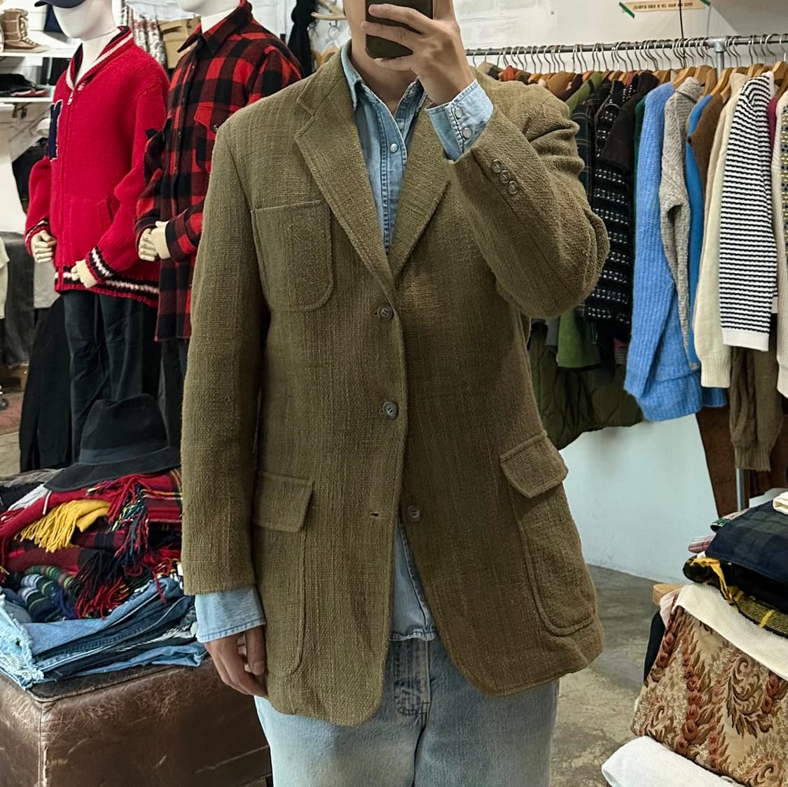 (착용컷) McHENRY 클래식 블레이져 (남성용 100) 상품이미지3