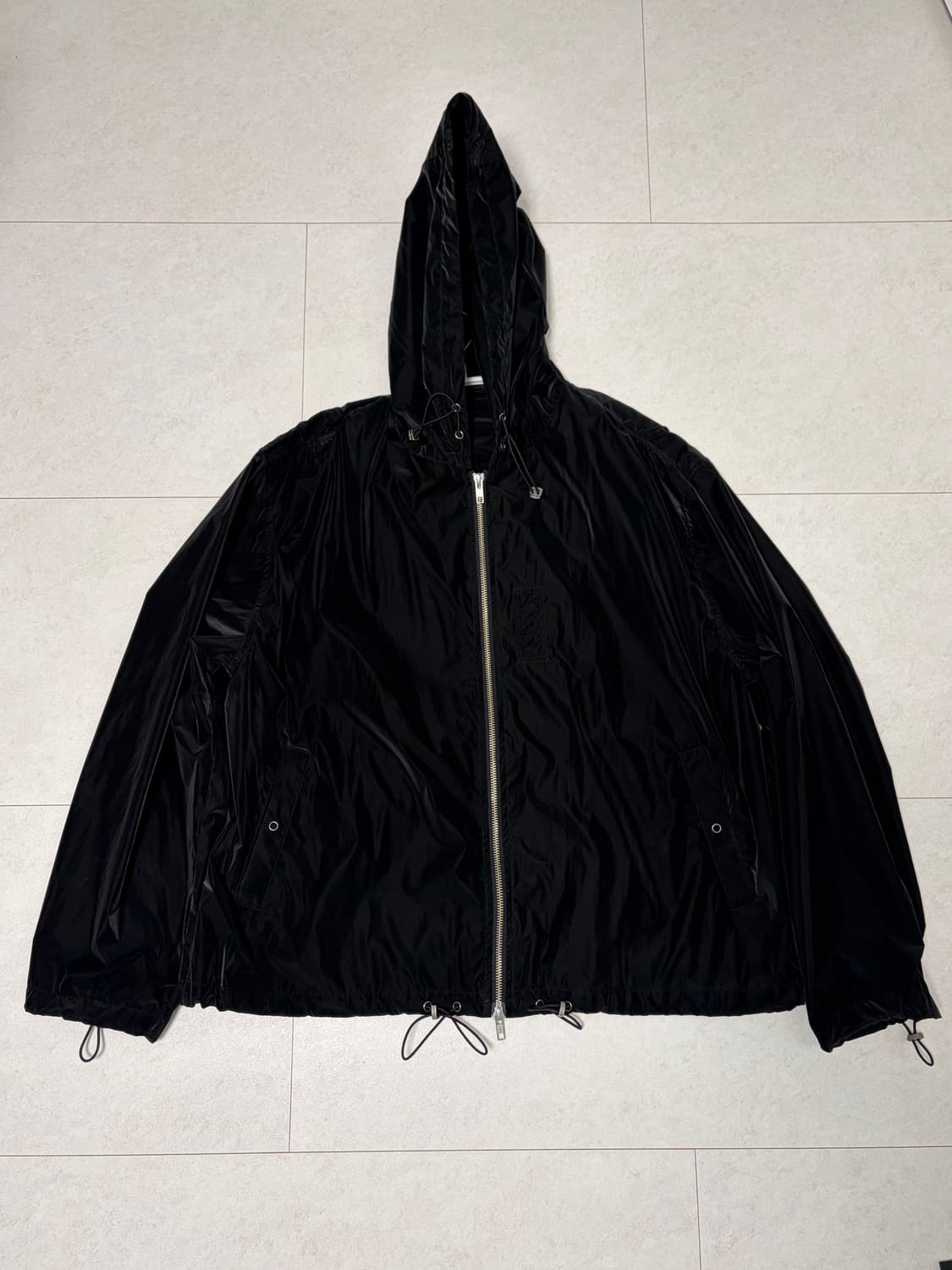 [M] 유스 셔링 플라이트 자켓 매트블랙 상품이미지1