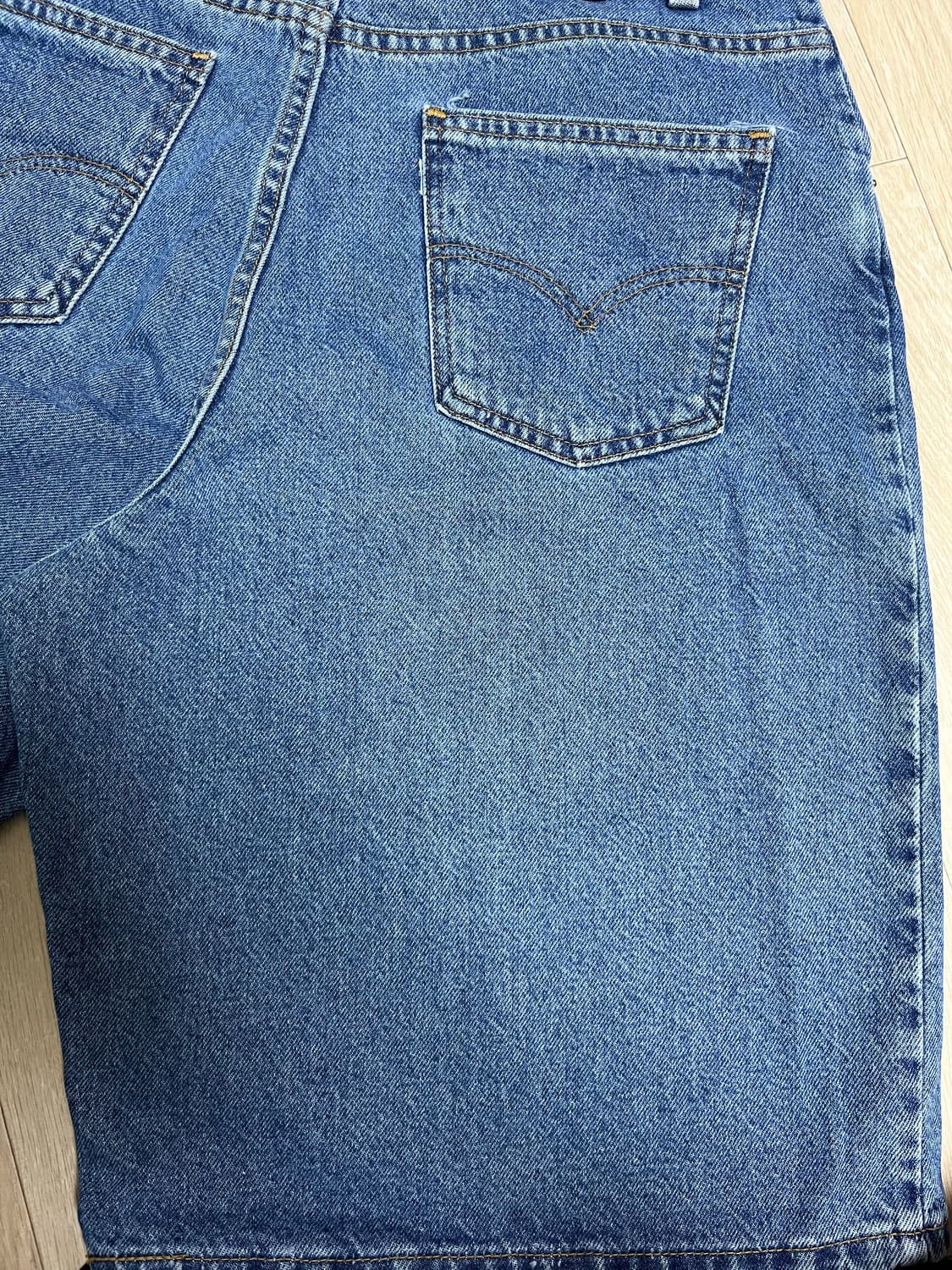 90s vintage USA levis 565 shorts 리바이스 상품이미지10