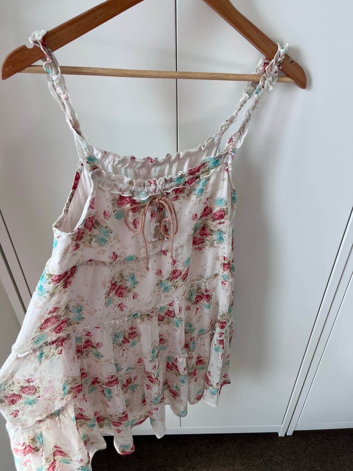  Olive fes olive 올리브데올리브 장미꽃 프릴 원피스 상품이미지8