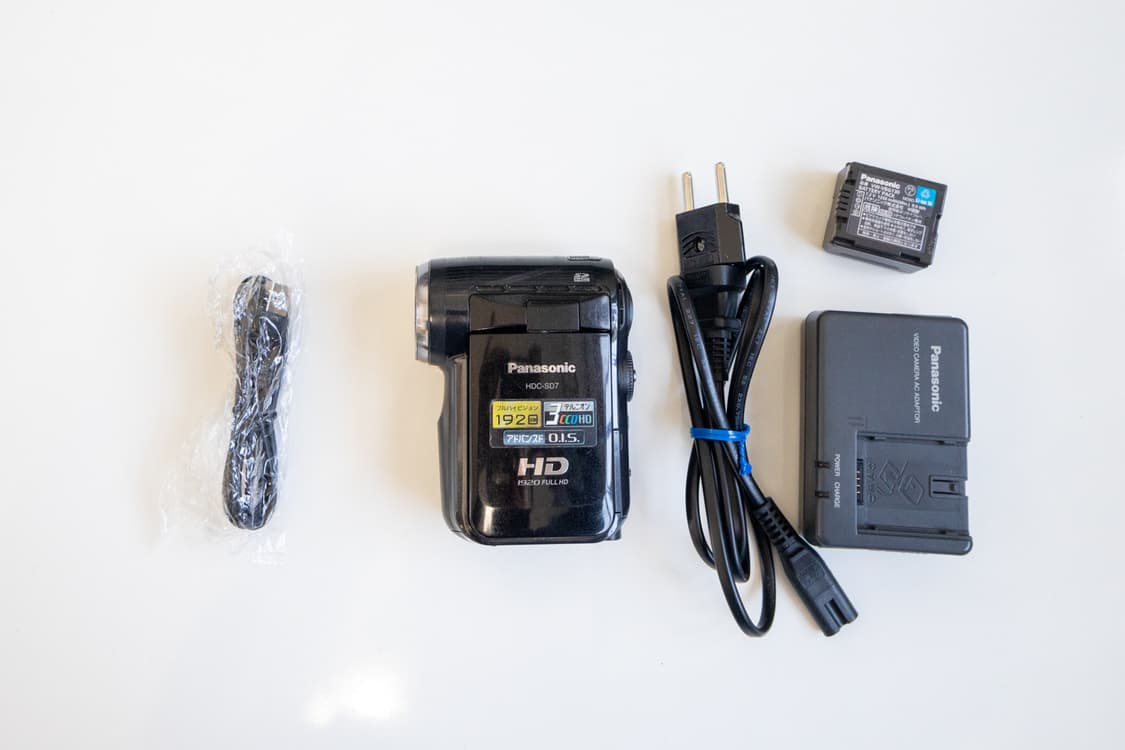 Panasonic HDC-SD7 / 빈티지 디지털 캠코더 상품이미지9