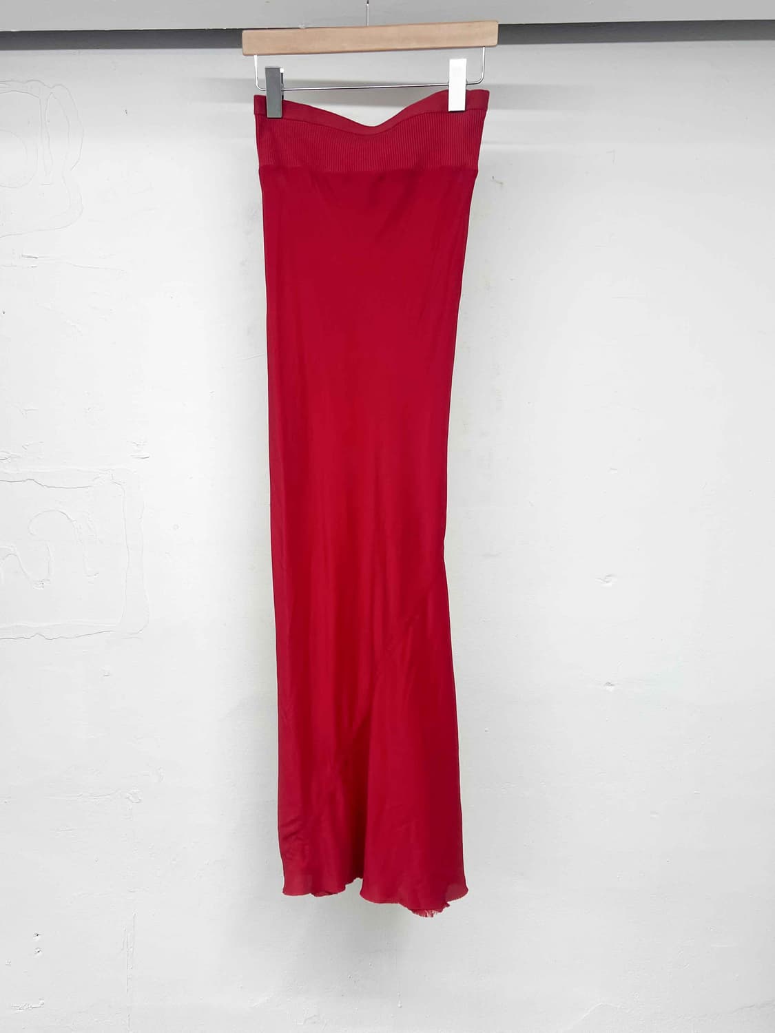 릭오웬스 하이라이즈 실크 스커트 상품이미지2