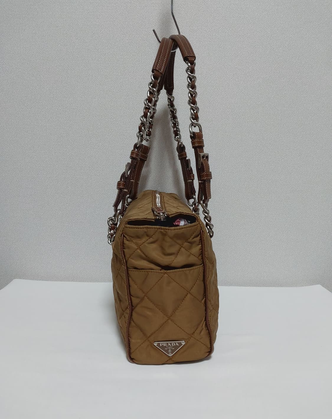 프라다 빈티지 테수토 나일론 퀼팅 숄더백 (정품) 상품이미지4