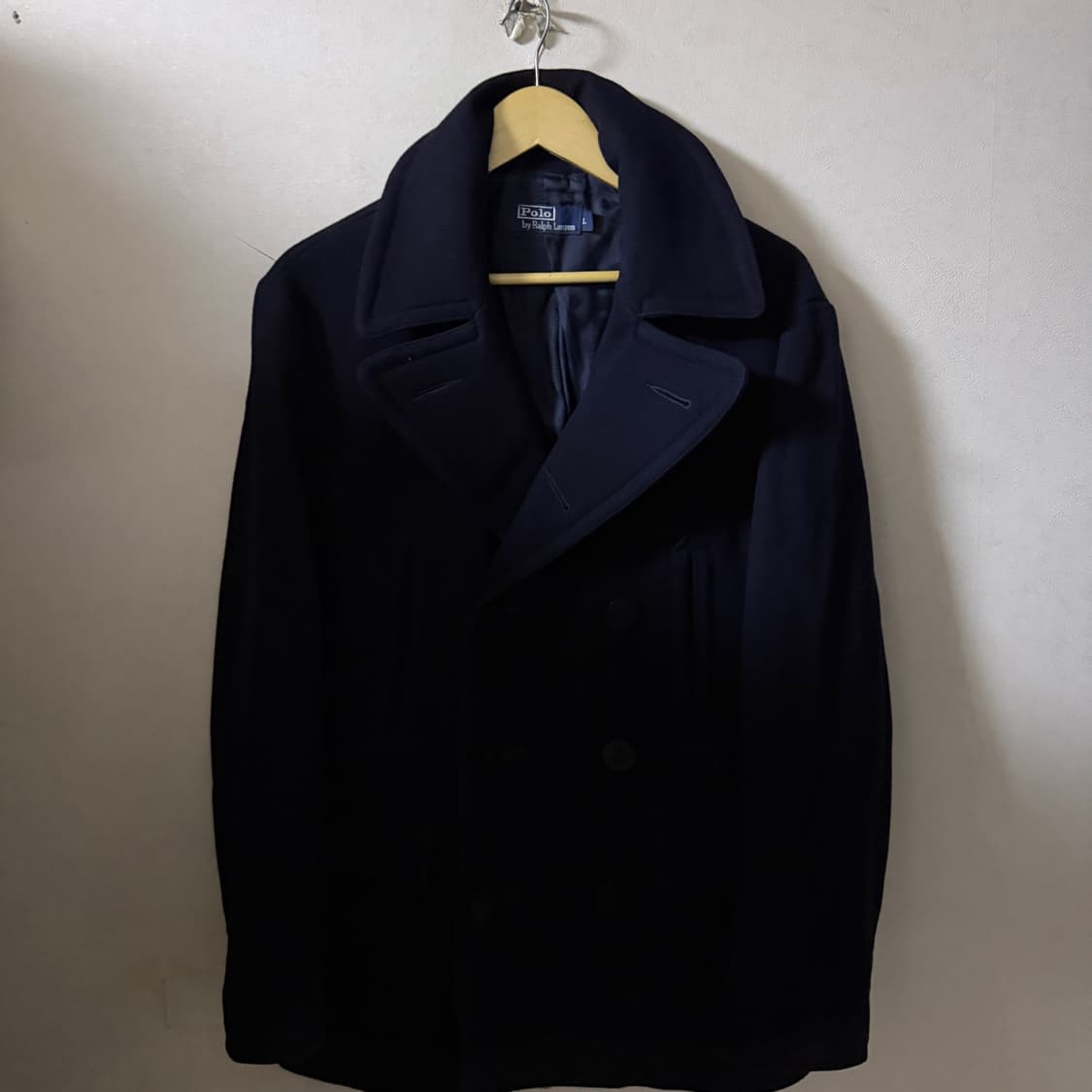 폴로 랄프로렌 해군 클레식 더블 피코트 네이비 L (남성 100) 상품이미지1