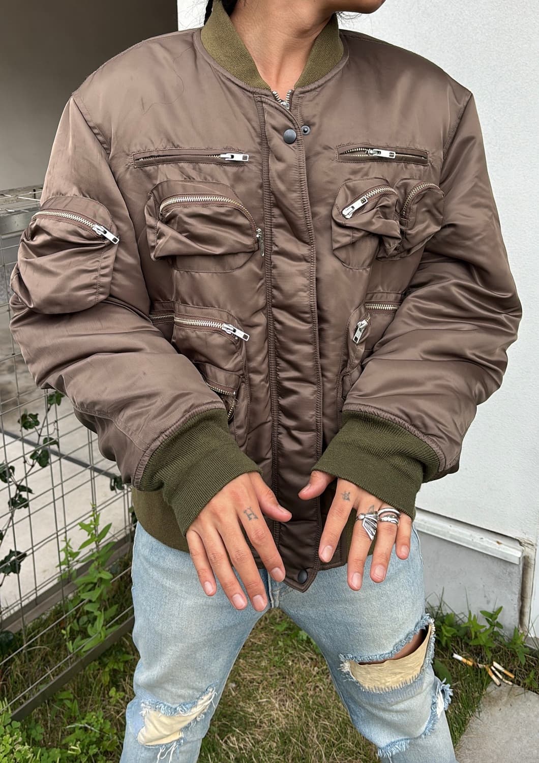 Multi Pocket Bomber 상품이미지2