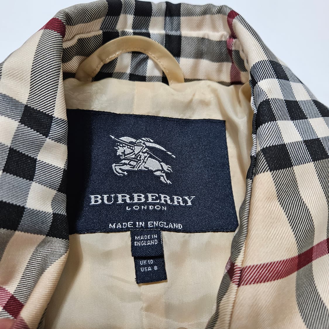 버버리 빈티지 체크 프린트 트렌치코트[S~M] 상품이미지3