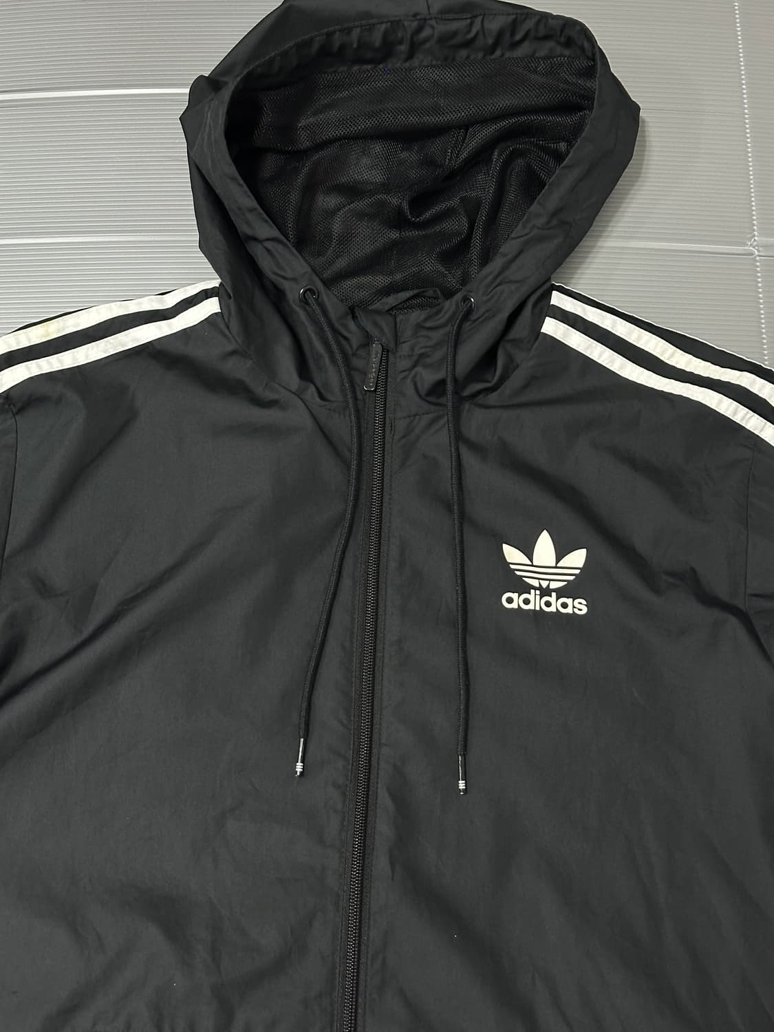 아디다스 ITASCA 바람막이 자켓 블랙 100 상품이미지2