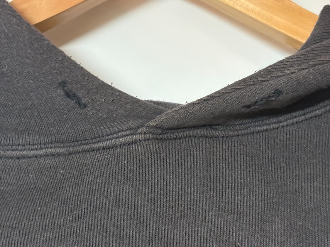 웨어하우스 후드티 LOT.450 블랙 44size 상품이미지5