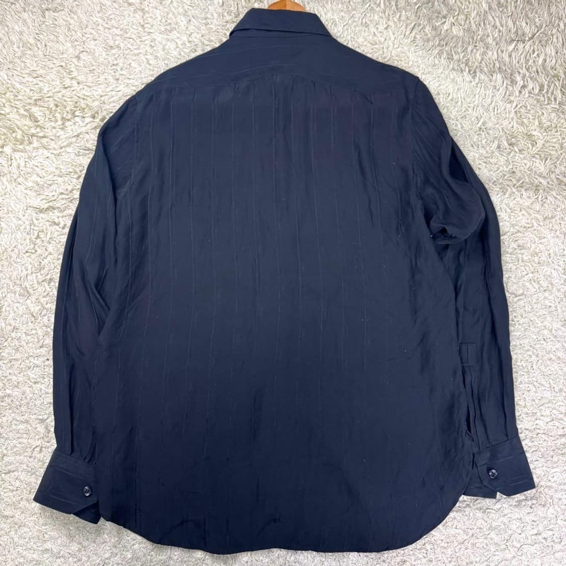 [차은우님 착용] 생로랑 24ss 카산드라 스트라이프 실크 셔츠 상품이미지7