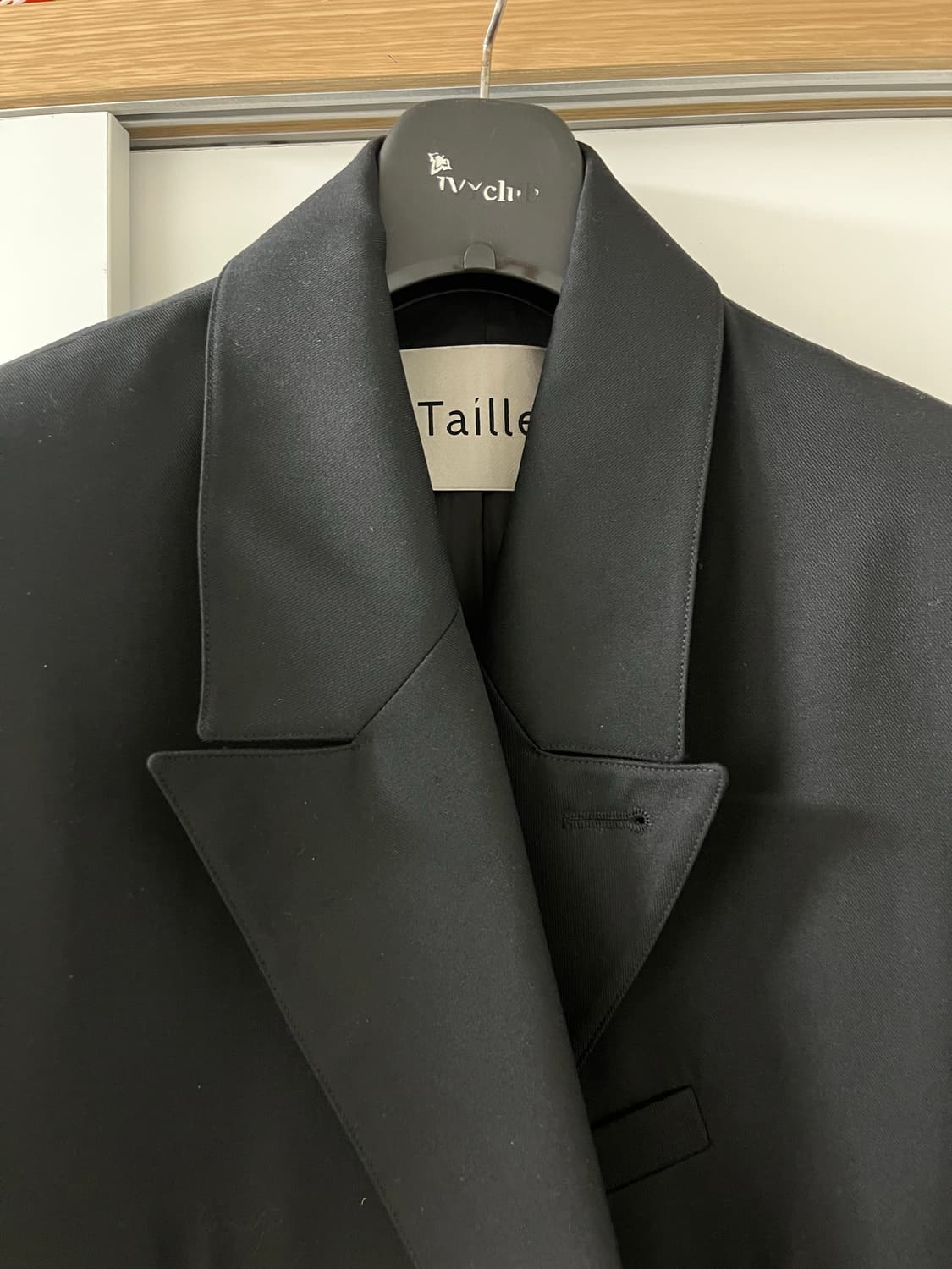 [타일레]Oversize Double breasted (블랙)_2size 상품이미지2