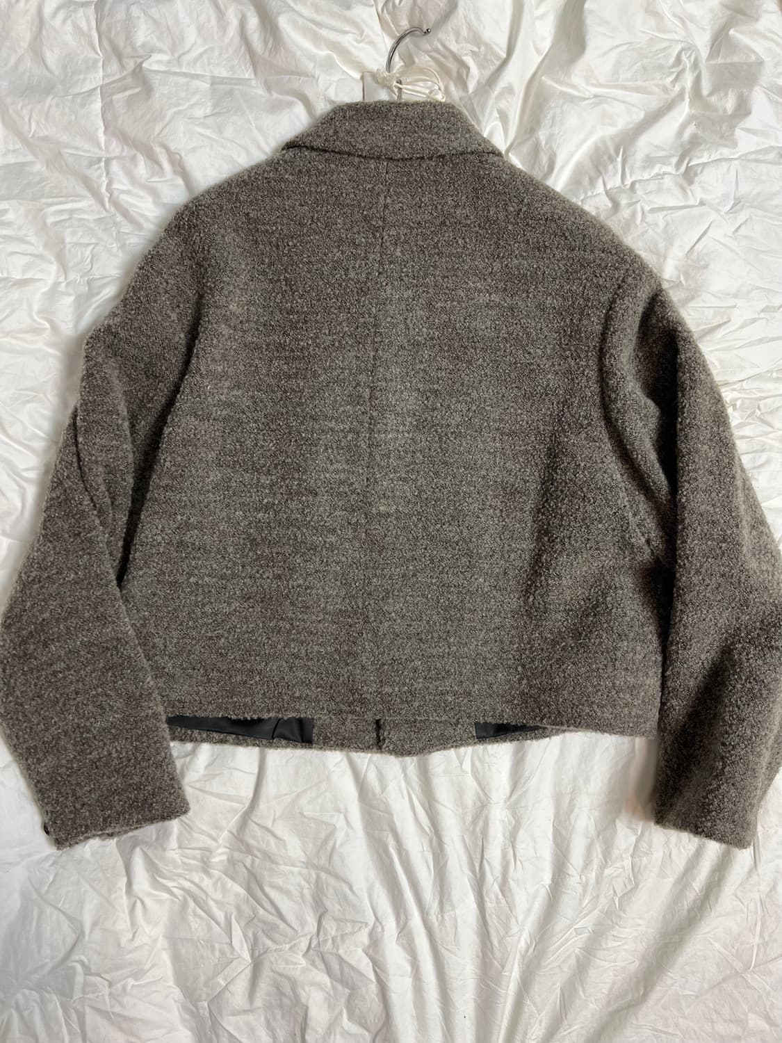 부클 울 블루종 상품이미지2