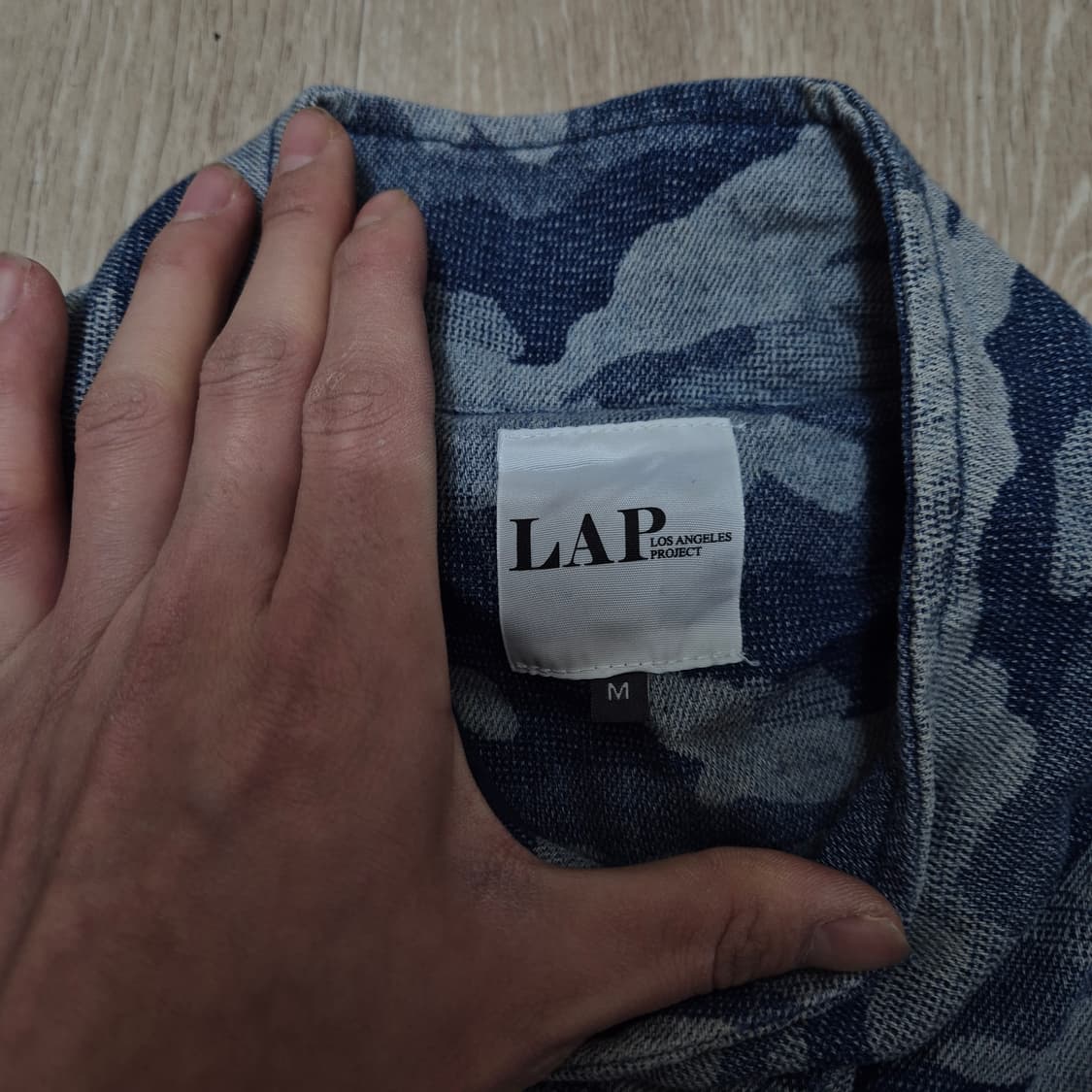 LAP 랩 밀리터리 카모플라쥬 코튼 야상 워크 자켓 M(95) 상품이미지5