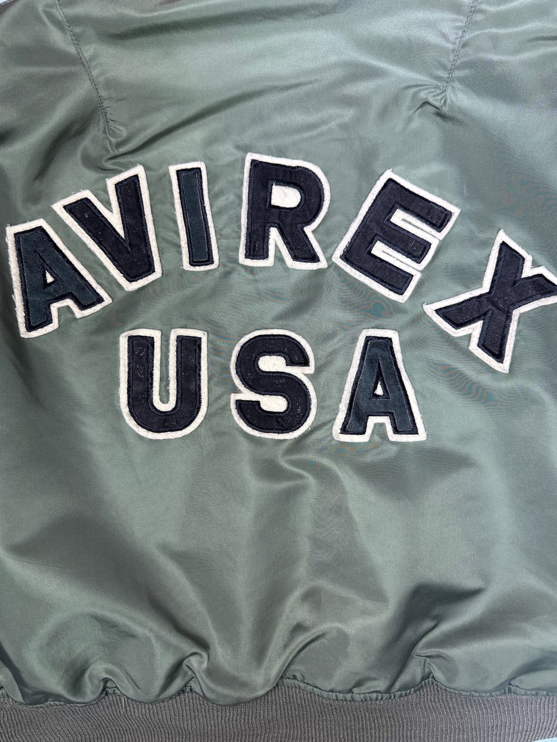 빈티지 아비렉스 AVIREX USA 마원 ma-1 항공점퍼 L 상품이미지6