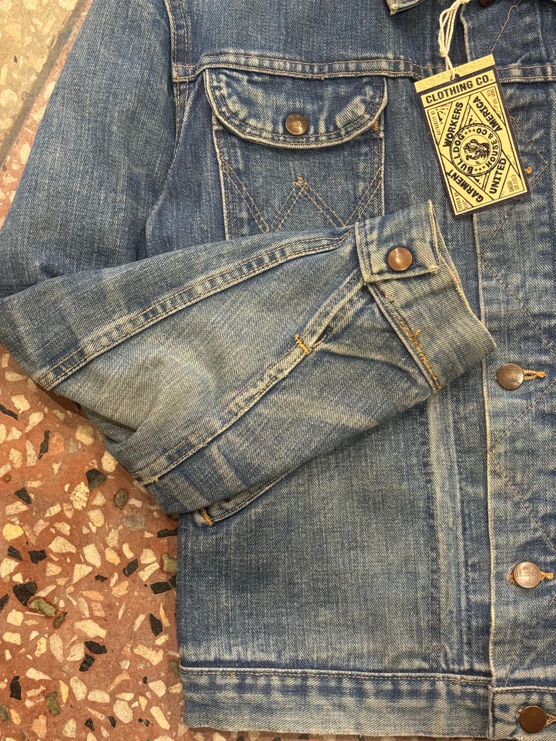 60s Wrangler 124MJ 데님 자켓 (36~38) 상품이미지10