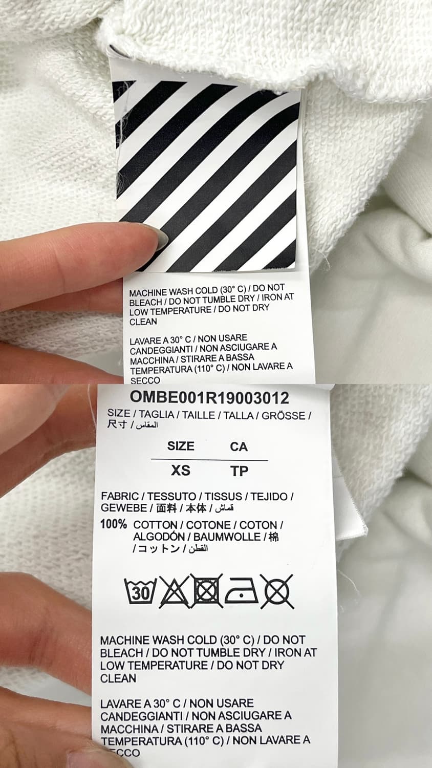 Off White 오프화이트 19SS 멀티컬러 백애로우 후드 집업 상품이미지10
