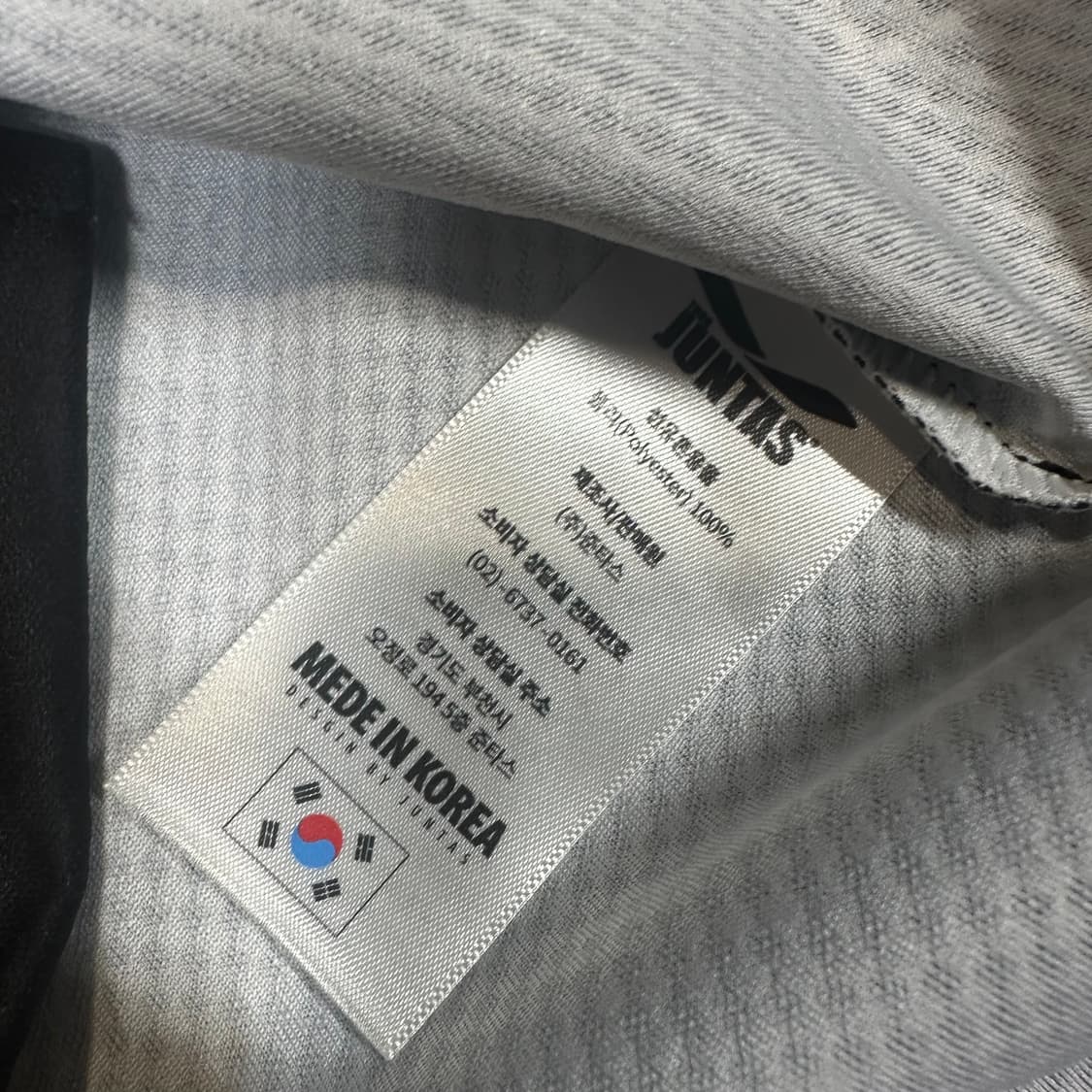 ✨ (바배) 준타스 반집업 블랙 롱슬리브 상품이미지4