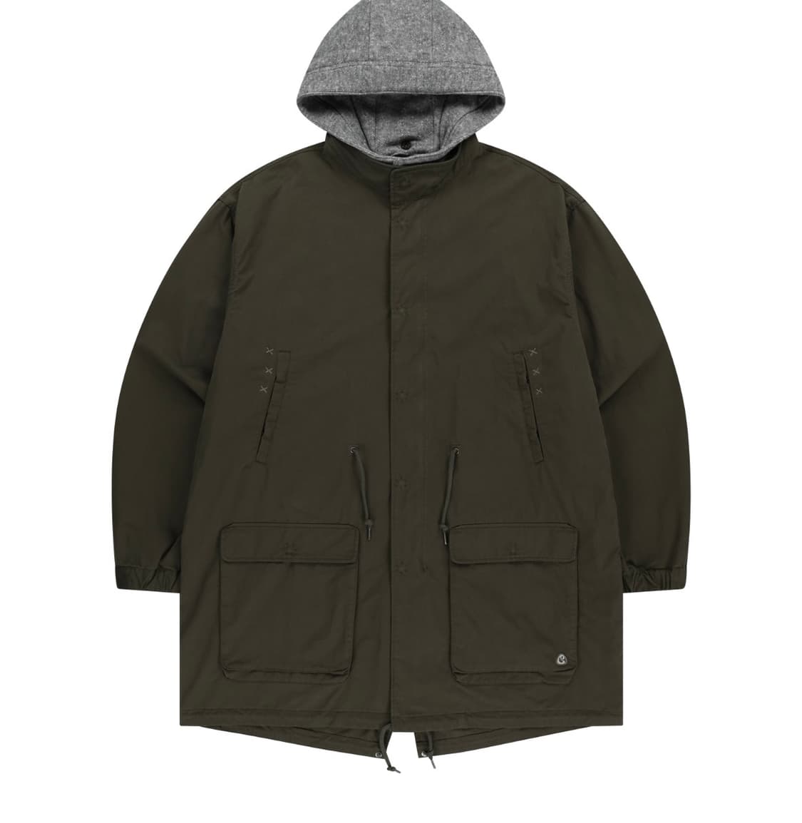 코이세이오 워시드 밀리터리 자켓 야상 머드카키 상품이미지1