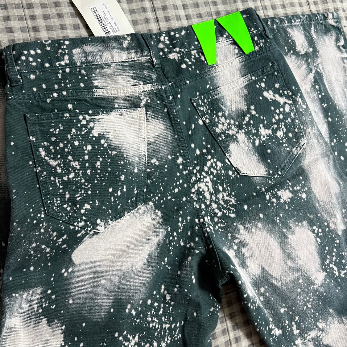(32) DARKPARK 다크파크 페인트 스플래터 데님 진 상품이미지3