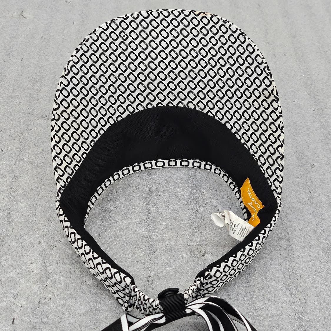 루이까또즈 닥스하운드 패턴 리본 썬바이저  상품이미지7