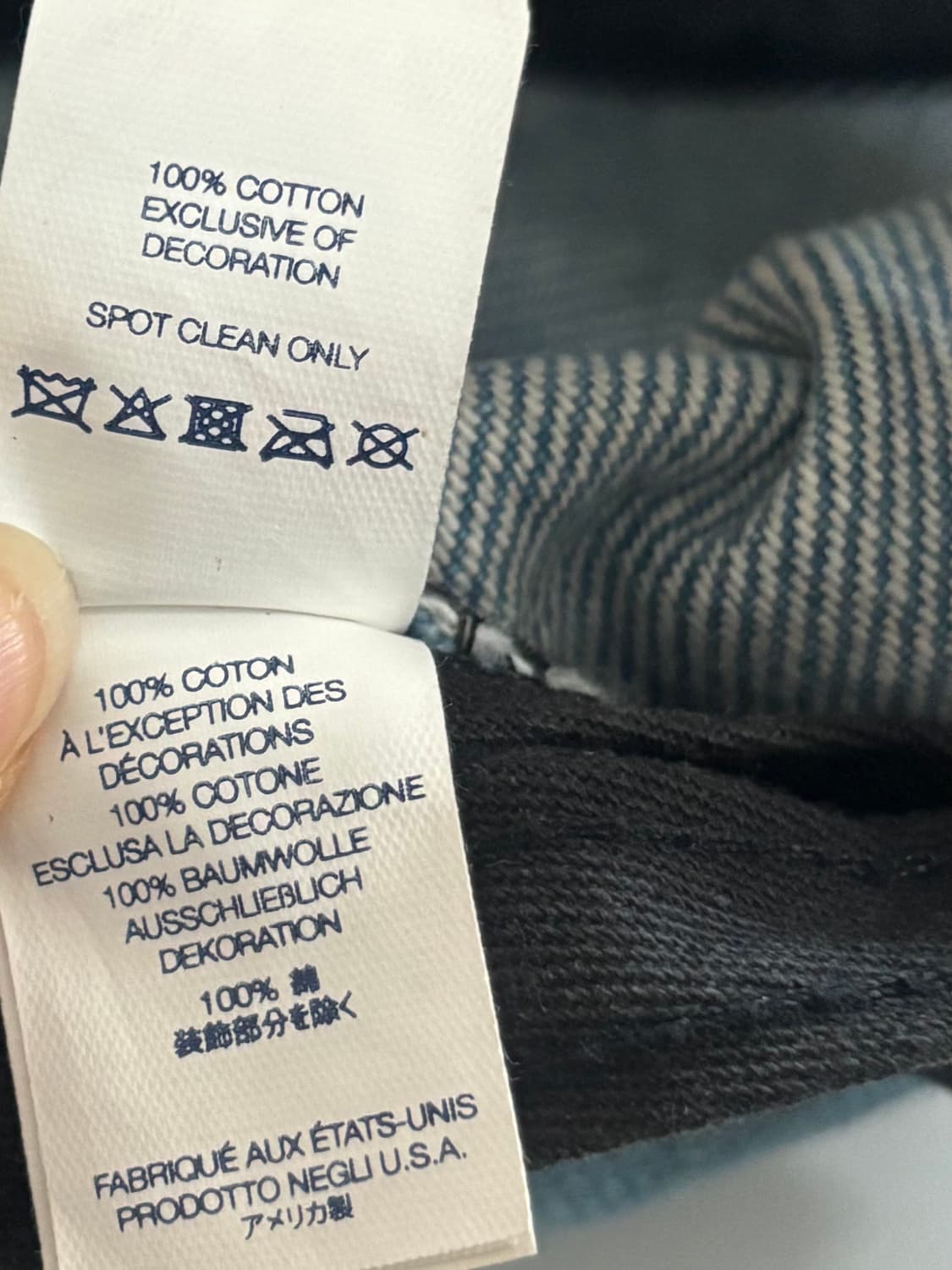 SUPREME 슈프림 워시드 치노 트윌 데님 캠프캡 상품이미지7