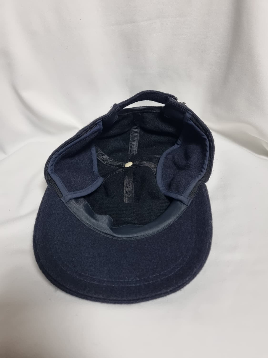 엘레쎄 블랙 빈티지 1993년제작 방한모자 귀달이모자 상품이미지4