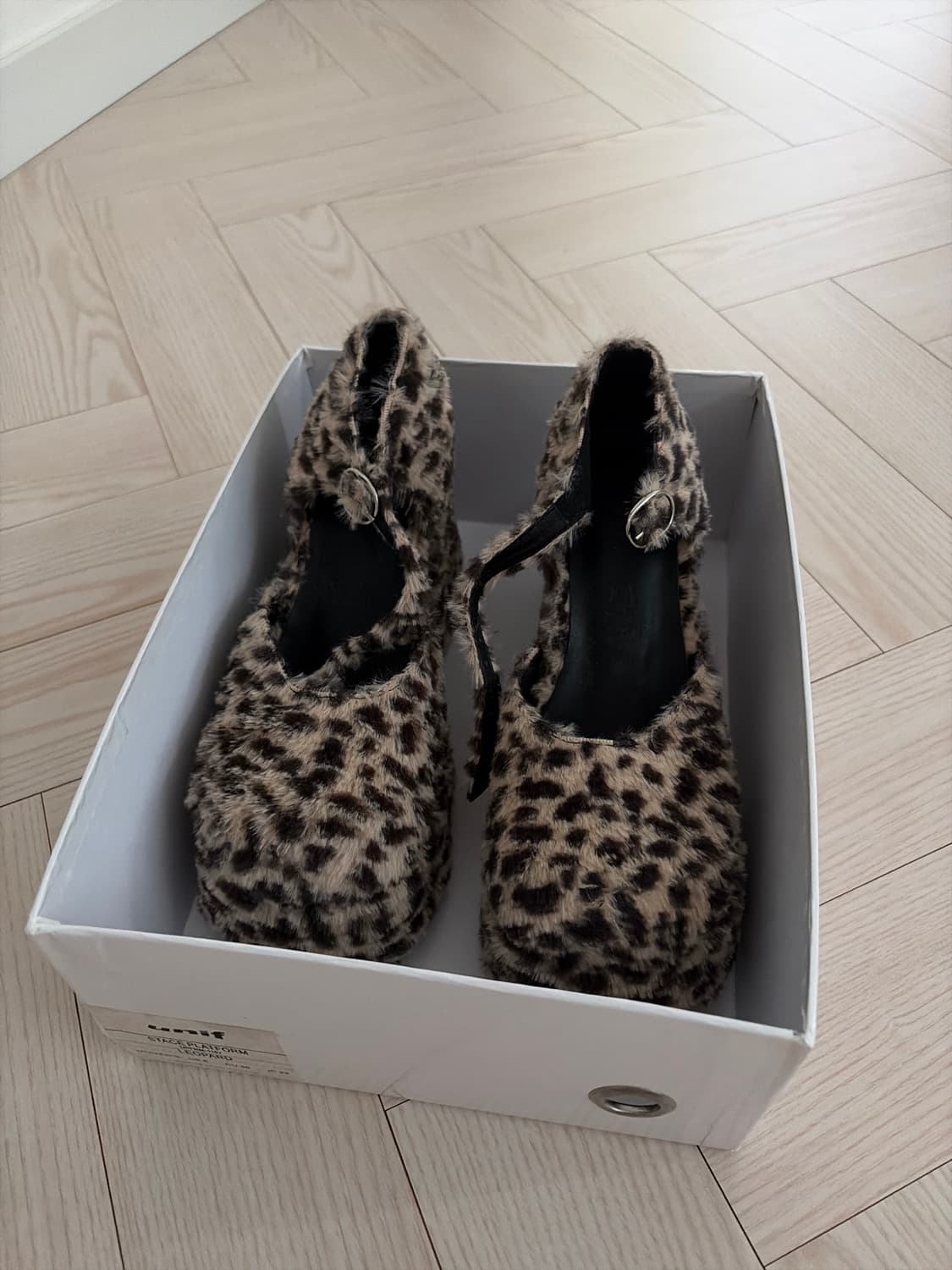 unif 유니프 STACE PLATFORM 레오파드 US6 상품이미지3