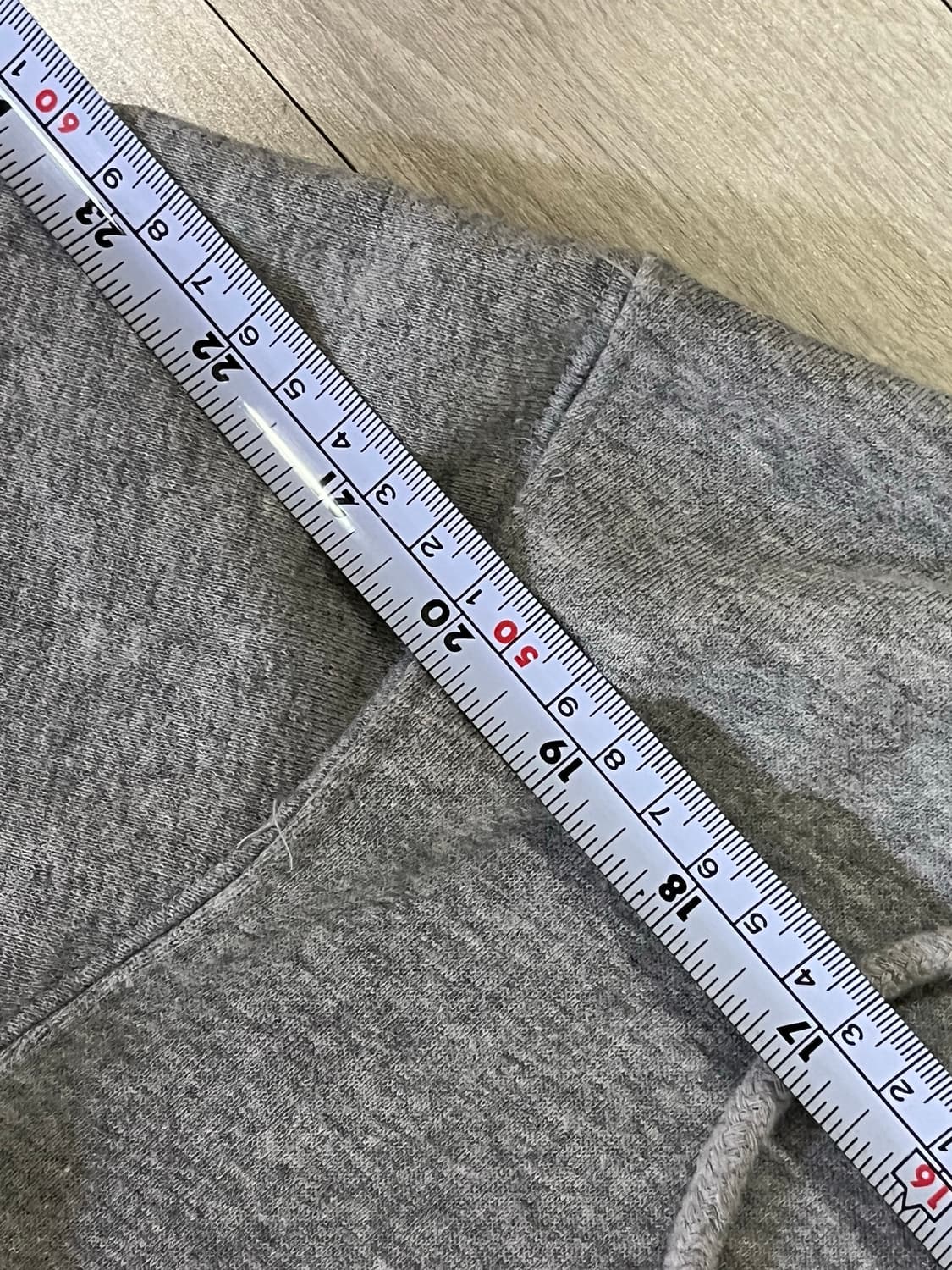 와릿이즌 그레이 후드집업 상품이미지3