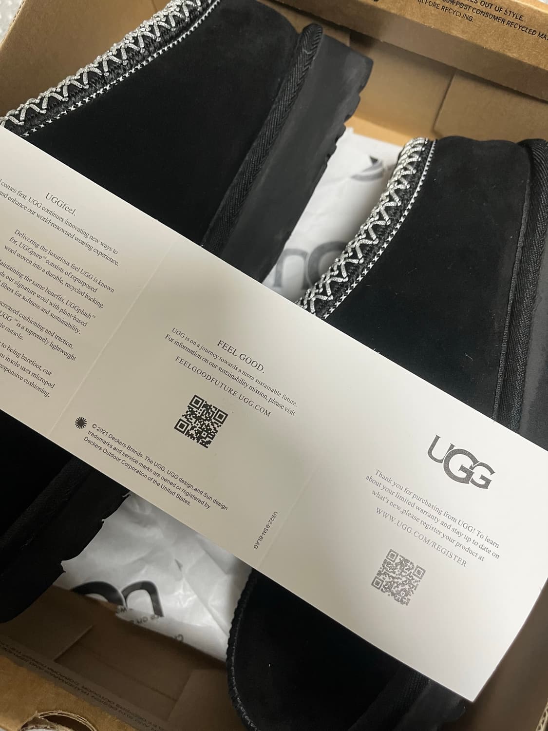 어그 타스만 블랙 상품이미지4