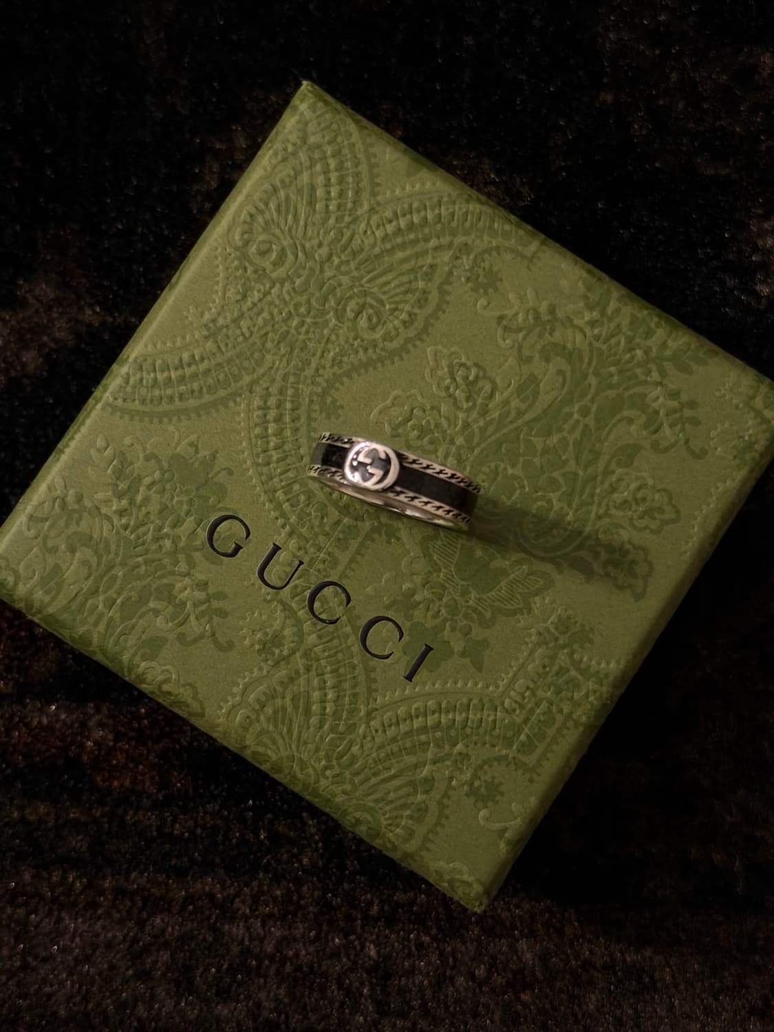 정품 구찌 은반지 18호 상품이미지2