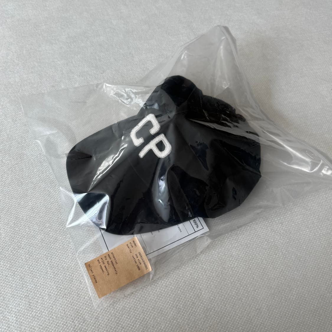 컬렉트피시스 CP볼캡 블랙 상품이미지2