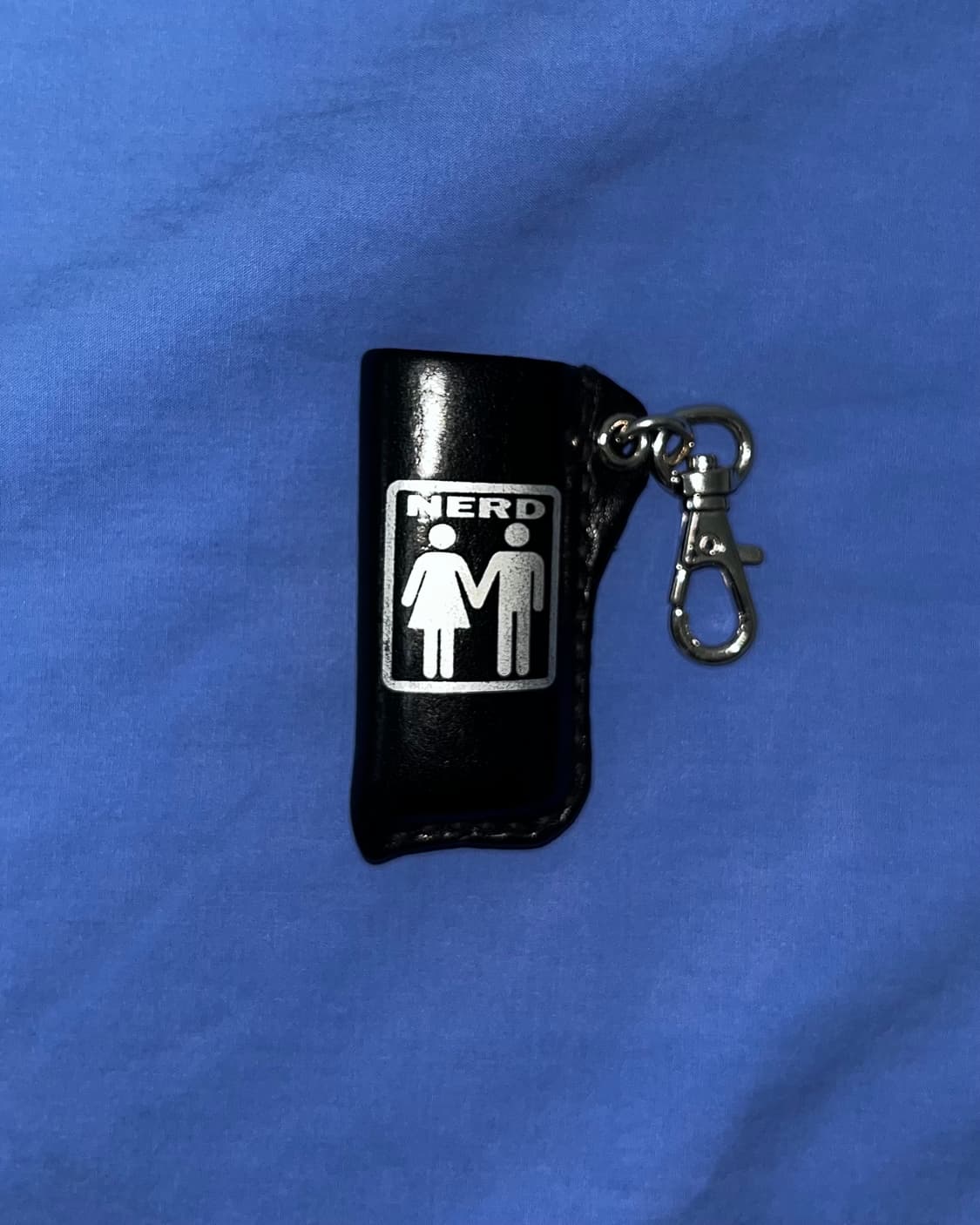 퍽댓너드샵 레더 라이터 케이스 키링 상품이미지2